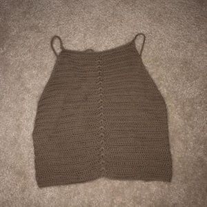 crochet crop top